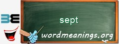 WordMeaning blackboard for sept